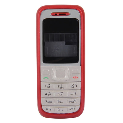 Full Housing Cover (Front Cover + Middle Frame Bezel + Battery Back Cover) for Nokia 1200 / 1208 / 1209, For Nokia 1200
