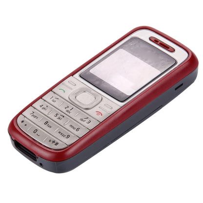 Full Housing Cover (Front Cover + Middle Frame Bezel + Battery Back Cover) for Nokia 1200 / 1208 / 1209, For Nokia 1200