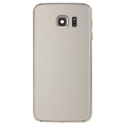 For Galaxy S6 Edge / G925 Full Housing Cover (Back Plate Housing Camera Lens Panel + Battery Back Cover ) , For Galaxy S6 edge, For Samsung Galaxy S6 edge