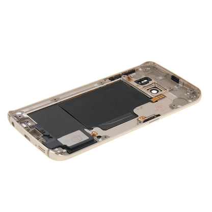 For Galaxy S6 Edge / G925 Full Housing Cover (Back Plate Housing Camera Lens Panel + Battery Back Cover ) , For Galaxy S6 edge, For Samsung Galaxy S6 edge