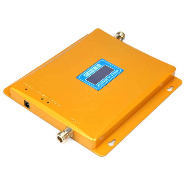 Mobile LED DCS 1800MHz & GSM 900MHz Signal Booster / Signal Repeater with Sucker Antenna, LED DCS&GSM Gold