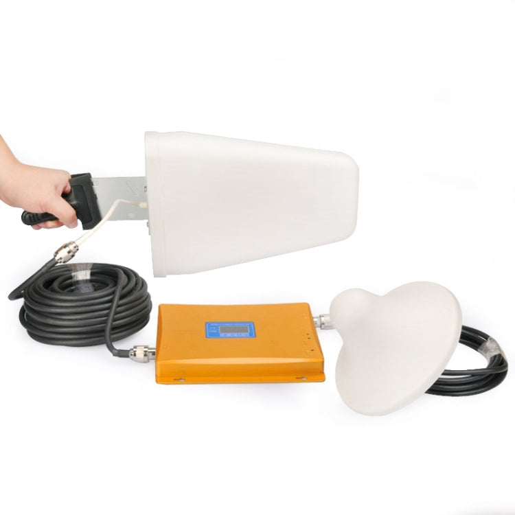Mobile LED DCS 1800MHz & GSM 900MHz Signal Booster / Signal Repeater with Logarithm Periodic Antenna, LED DCS&GSM