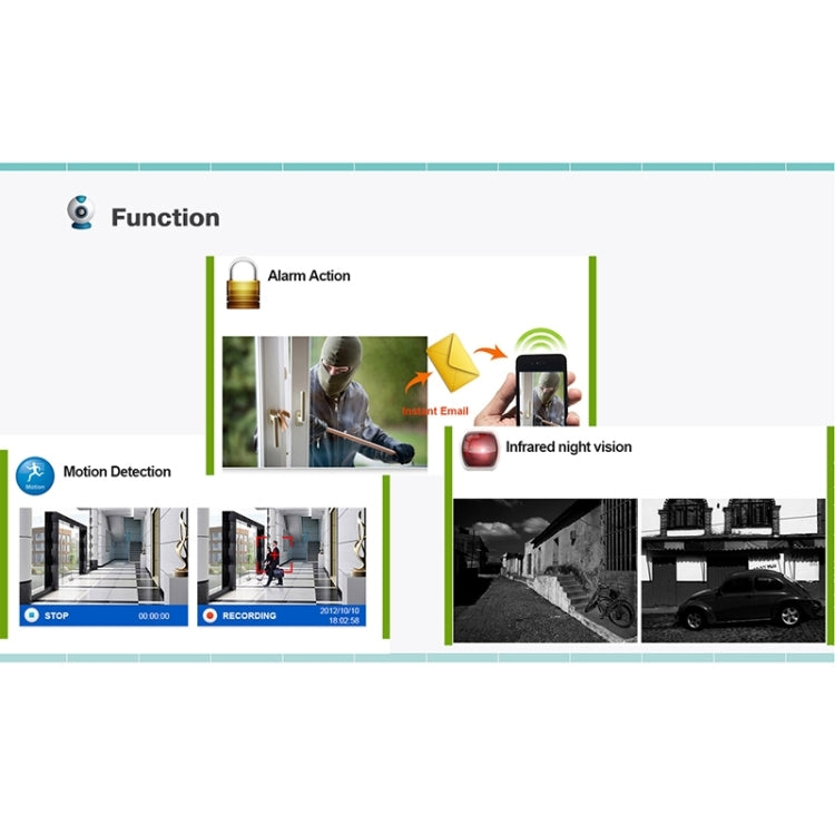 N4B3M 4Ch 720P P2P ONVIF 1.0 Mega Pixel IP Camera NVR Kit, Support Night Vision / Motion Detection, IR Distance: 20m, N4B3M/Kit