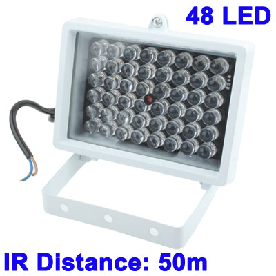 48 LED Auxiliary Light for CCD Camera, IR Distance: 50m (ZT-48W) , Size: 9x12.5x8cm