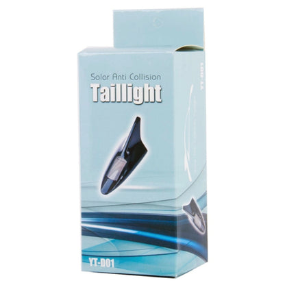 Solar Shark Fin High-positioned Alarm Light, Gray, Red, Gold, Blue