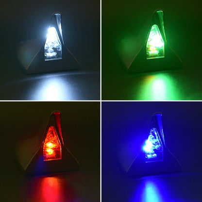 Solar Shark Fin High-positioned Alarm Light, Gray, Red, Gold, Blue