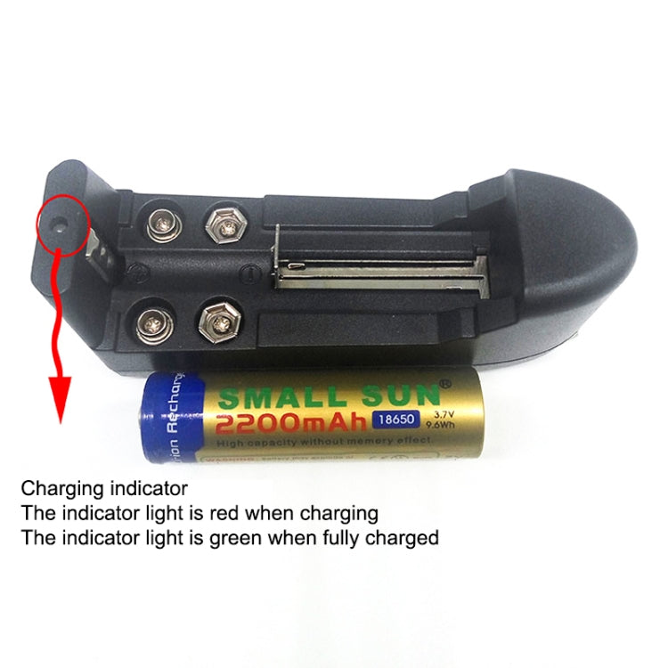 Universal AC Charger for 16340/10440/14500/18650 9V Battery (US Plug)