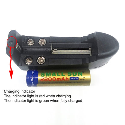 Universal AC Charger for 16340/10440/14500/18650 9V Battery (US Plug)
