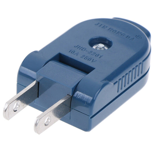 US Plug AC Wall Universal Travel Power Socket Plug Adaptor, Support 90 Degree Rotation, US / AU Plug Male