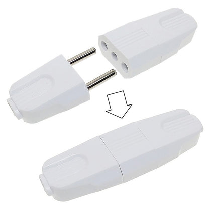 EU Plug Female AC Wall Universal Travel Power Socket Plug Adaptor, EU Plug Female