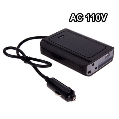 DY-200N, 200W DC 12V to AC Car Power Inverter with 500mA USB Port & EU / US Power Socket, 110V, DY-200N