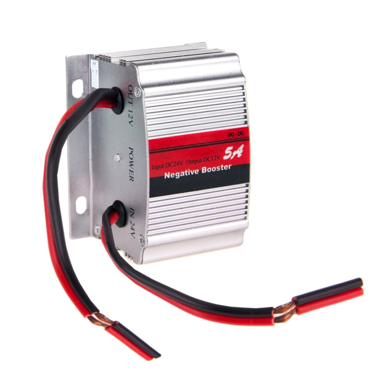 RF-5A DC 24V to 12V Car Power Inverter Adapter Negative Booster Convert, RF-5A
