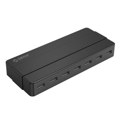 Orico H7928-U2-V1 Desktop 7 Ports USB 2.0 HUB with Power Adapter, USB 2.0