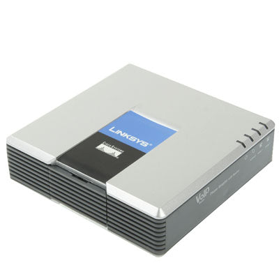 Unlocked LINKSYS SPA2102 VOIP PSTN Phone Adapter with 2x FXS + WAN Port, 2x FXS + WAN Port