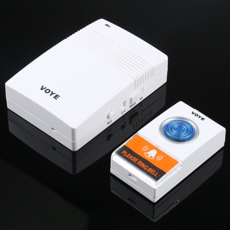 VOYE V005A Wireless Remote Doorbell with 38 Polyphony Sounds, V005A