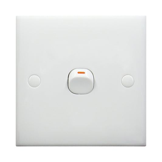 Electric Wall Switch (Size: 86 x 86mm), 1 Switch