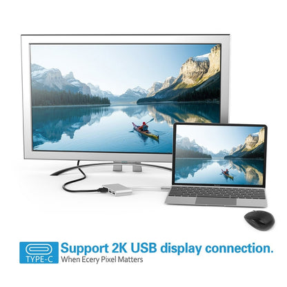 4 in 1 3 x USB 3.0 Ports & USB-C / Type-C Female to USB-C / Type-C Male Hub Splitter Adapter, 3xUSB 3.0+Type-c