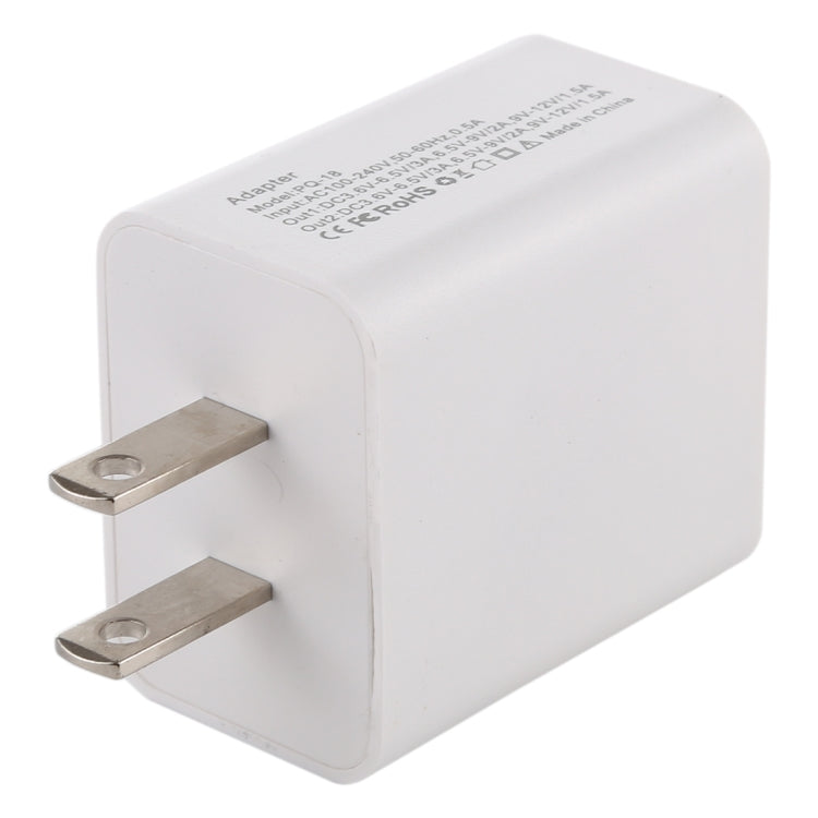 18W Power Adapter Plug Adapter US Plug, US Plug