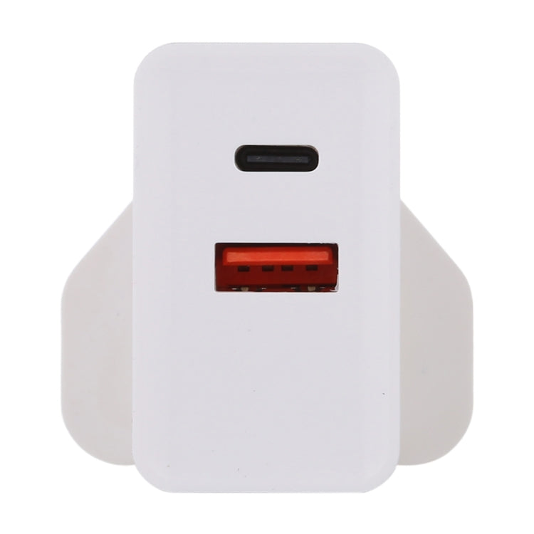 24W PD + QC3.0 Fast Charger Power Adapter Plug Adapter UK Plug, 24W UK Plug