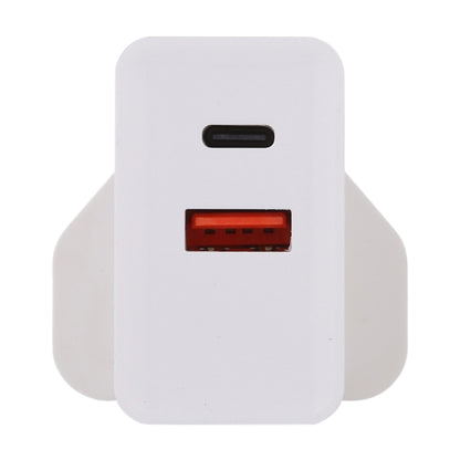 24W PD + QC3.0 Fast Charger Power Adapter Plug Adapter UK Plug, 24W UK Plug