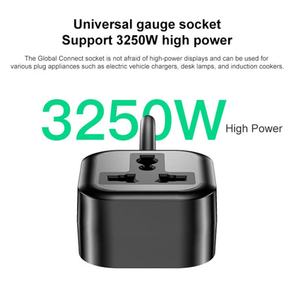 Yesido MC28 UK Plug to Universal Power Plug Extension Cable, Length: 2m, Length: 2m