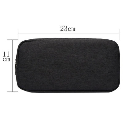 Multi-functional Headphone Charger Data Cable Storage Bag Power Pack, Size: L, 23 x 11.5 x 5.5cm