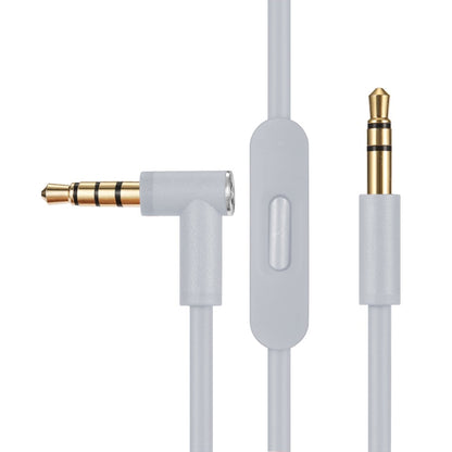 ZS0087 3.5mm Male to Male Earphone Cable with Mic & Wire-controlled, Cable Length: 1.4m