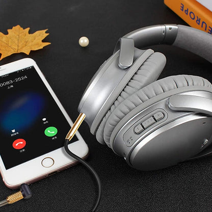 zs0110 For AKG Y40 & Creative Aurvana Live2 & Bose QC25 Wire Control Version 2.5mm to 3.5mm Earphone Cable, Cable Length: 1.5m, Wire Control Version