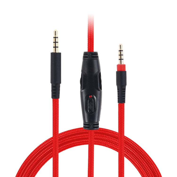 ZS0192 3.5mm Male to Male Headphone Cable Tuned Version for Kingston Skyline Alpha Audio Cable, ZS0192 Black, ZS0192 Red