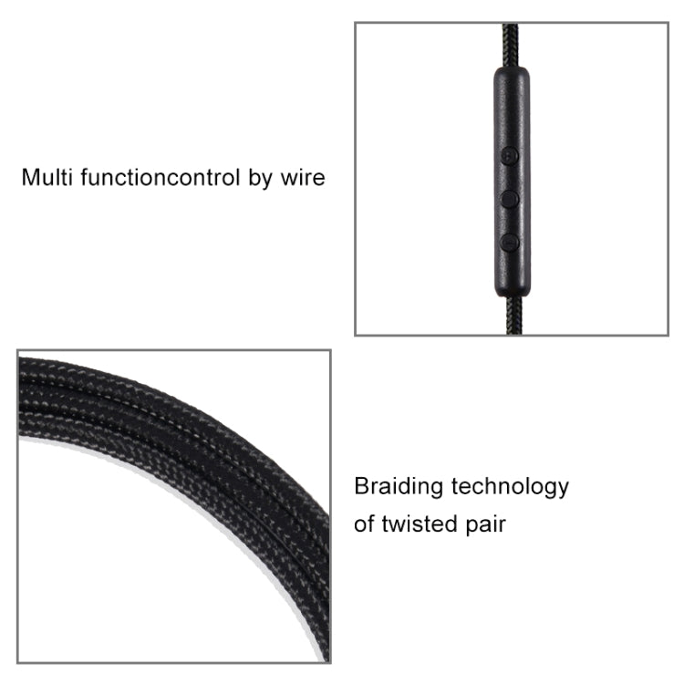ZS0047 Call Wire Control Version HD4.30 Earphone Audio Cable, Call Wire Control Version