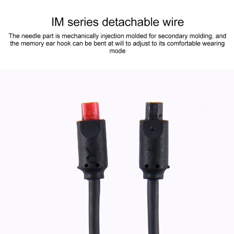 ZS0103 Headphone Audio Cable without Mic for Audio-technica ATH-IM50 IM70 IM02 IM03 IM04, without Mic