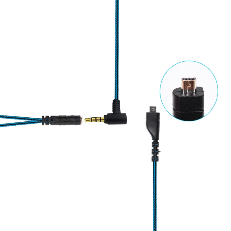 ZS0158 Elbow Plug Gaming Headset Audio Cable for SteelSeries Arctis 3 / 5 / 7, Elbow Plug