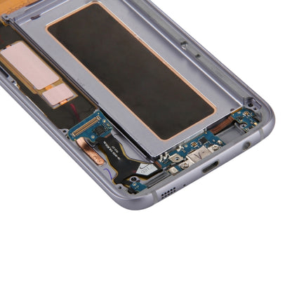 Original LCD Screen and Digitizer Full Assembly with Frame & Charging Port Board & Volume Button & Power Button for Galaxy S7 Edge / G9350, For Galaxy S7 Edge /G9350