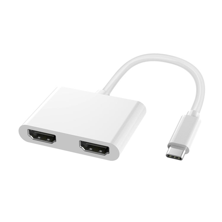 4 in 1 Multifunction USB-C / Type-C to PD USB-C / Type-C +USB 3.0+Dual HDMI HUB Docking Station
