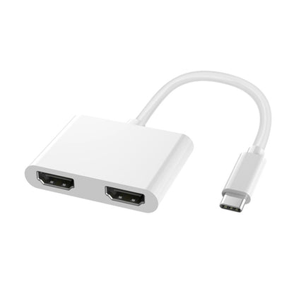 4 in 1 Multifunction USB-C / Type-C to PD USB-C / Type-C +USB 3.0+Dual HDMI HUB Docking Station