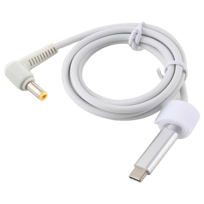 USB-C / Type-C to 5.5 x 2.5mm Laptop Power Charging Cable, Cable Length: about 1.5m, Type-C to 5.5 x 2.5mm(Elbow)