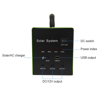 SG30W-AC100 30W Household High Power Solar Power Generation System, 30W