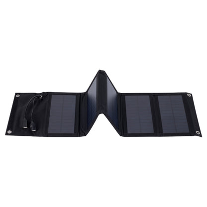 10W Monocrystalline Silicon Foldable Solar Panel Outdoor Charger with 5V Dual USB Ports, 10W