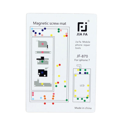 JIAFA Magnetic Screws Mat for iPhone 7, For 7