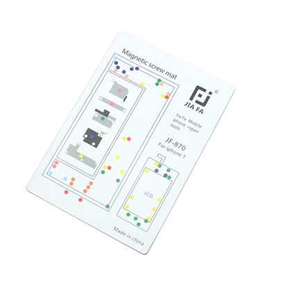 JIAFA Magnetic Screws Mat for iPhone 7, For 7