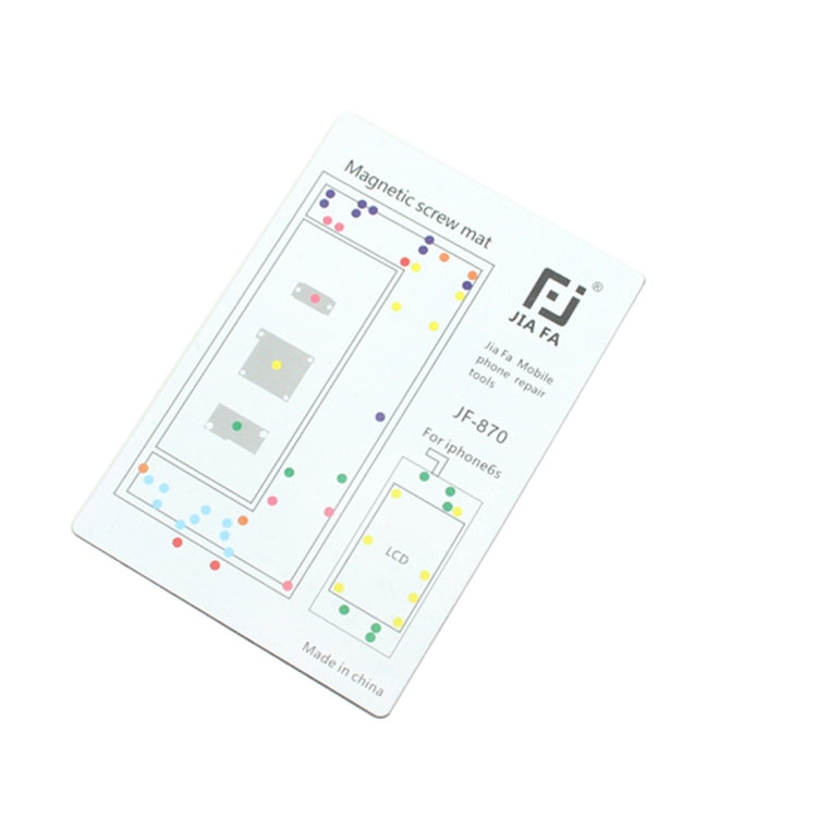 JIAFA Magnetic Screws Mat for iPhone 6s , For 6s