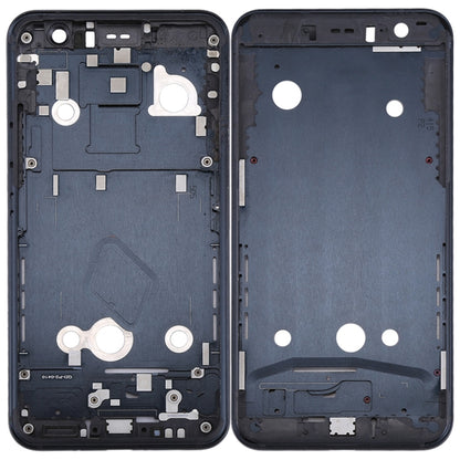 Front Housing LCD Frame Bezel Plate for HTC U11, For U11, For U11 Front Black