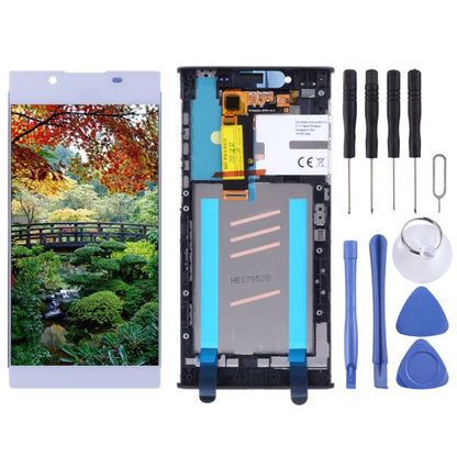 LCD Screen and Digitizer Full Assembly with Frame for Sony Xperia L1 G3311 G3312 G3313, For Xperia L1 OEM, For Xperia L1