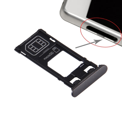SIM Card Tray + Micro SD Card Tray + Card Slot Port Dust Plug for Sony Xperia X (Single SIM Version), For Xperia X Single SIM Rose, For Xperia X Single SIM, For Xperia X Single SIM White