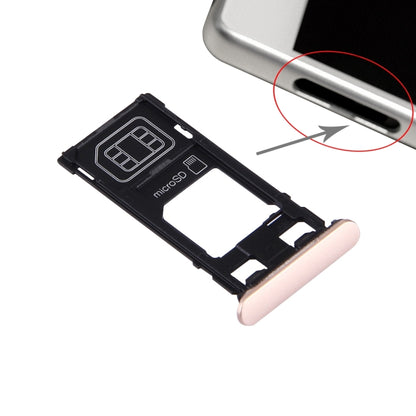 SIM Card Tray + Micro SD Card Tray + Card Slot Port Dust Plug for Sony Xperia X (Single SIM Version), For Xperia X Single SIM Rose, For Xperia X Single SIM, For Xperia X Single SIM White