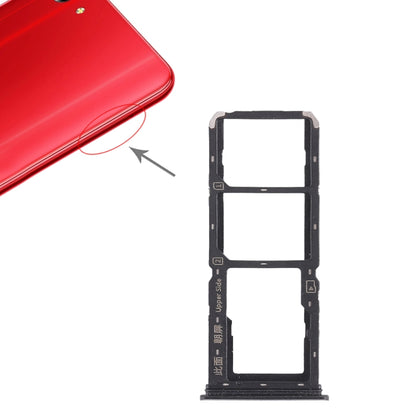 For Vivo Y83 2 x SIM Card Tray + Micro SD Card Tray, For Vivo Y83