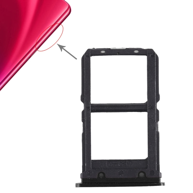 For Vivo X23 2 x SIM Card Tray, For Vivo X23, Vivo X23(Rose Red), Vivo X23(Orange)