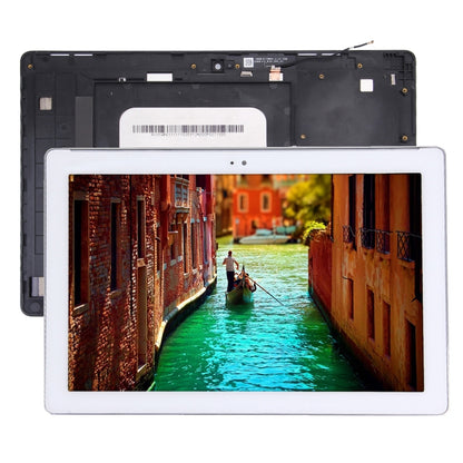 LCD Screen and Digitizer Full Assembly with Frame for Asus ZenPad 10 Z300C / Z300CG P023, Green Flex Cable Version, For Asus ZenPad 10 Z300C