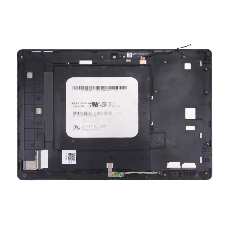 LCD Screen and Digitizer Full Assembly with Frame for Asus ZenPad 10 Z300C / Z300CG P023, Green Flex Cable Version, For Asus ZenPad 10 Z300C
