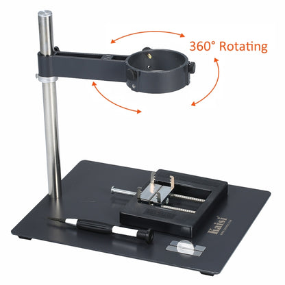 Kaisi F-202 Mobile Phone Laptop BGA Rework Reballing Station Hot Air Gun Clamp, Kaisi F-202